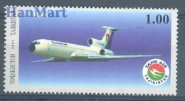 Tajikistan 2001 Mi 194 MNH  (ZS9 TJK194) - Avions