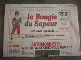 Journal 29 Février 2008 N°8  Parution 1 Fois Tout Les 4 Ans ( La Bougie Du Sapeur N° 8 ) - 1950 - Nu