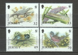 Jersey 2004 Mi 1143-1146 MNH WWF - Unused Stamps