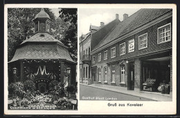 AK Kevelaer, Gasthof Stadt London, Maasstrasse 4, Geschmückte Gnadenkapelle  - Kevelaer