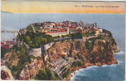 MONACO  LA VILLE ET LE ROCHER - Prinselijk Paleis