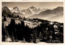 St. Beatenberg Mit Eiger, Mönch Und Jungfrau (5132) * 8. 6. 1935 - Beatenberg