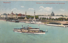 Allemagne  Duesseldorf  Section Du Rhin Avec Bâtiment Gouvernemental Et Palais Des Arts - Düsseldorf