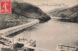 FRANCE - Gorges De La Dore - Vue Du Lac Et Barrage Du Sauviat - Carte Postale Ancienne - Autres & Non Classés