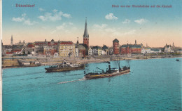 Allemagne  Duesseldorf  Vue De La Vieille Ville Depuis Le Pont Du Rhin - Duesseldorf