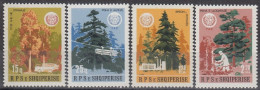 ALBANIA 2233-2236,unused - Trees