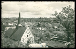 * CPSM * LA FERRIERE SUR RISLE * EGLISE D'AJOU ET PANORAMA DE LA FERRIERE * EDIT. ESTEL * 1964 - Andere & Zonder Classificatie