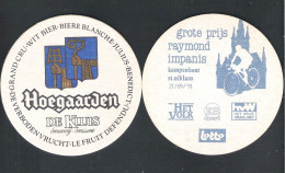 Bierviltje - Sous-bock - Bierdeckel - HOEGAARDEN - GROTE PRIJS RAYMOND IMPANIS - KAMPENHOUT-ST.NIKLAAS 21/9/91  (B 624) - Bierviltjes