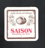 BIERVILTJE - SOUS-BOCK - BIERDECKEL : SAISON - BRASSERIE DE SILLY  (B 629) - Beer Mats