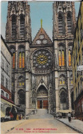 Clermont Ferrand Façade De La Cathédrale FM " D'un Bleu Du 92 Eme R.I 10eme Cie" - Clermont Ferrand