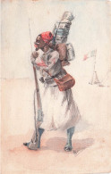 Dessin Format Carte D'un Tirailleur Sénégalais - Regiments