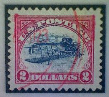 United States, Scott #4806a, Used(o), 2013, Inverted Jenny, Single, $2, Blue, Black, And Red - Oblitérés