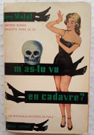 C1 Leo MALET M As Tu Vu En Cadavre MYSTERES DE PARIS 10e EO 1956 Nestor Burma - Leo Malet