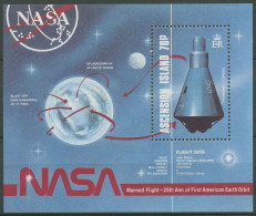 1987 Ascension 433/B17 Space Capsule Friendship 7 5,50 € - Europa