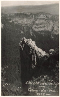 CARTE PHOTO - Suisse - Creux Du Van (1465m) - L'arête Du Vertige - Carte Postale Ancienne - Andere & Zonder Classificatie