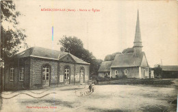 MÉNESQUEVILLE Mairie, église - Other & Unclassified