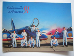 Avion / Airplane / ARMÉE DE L'AIR FRANÇAISE / Alpha Jet / La Patrouille De France - 1946-....: Modern Era