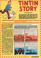 Coke En Stock. Episode 1. Tintin Story. Les Archives De Moulinsart. Traffic D'armes. Texte Modifié & Supprimé. 1979 - Historical Documents