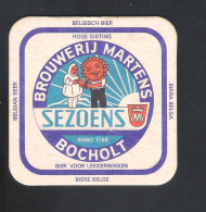 Bierviltje - Sous-bock - Bierdeckel : SEZOENS - BROUWERIJ MARTENS- BOCHOLT  (B 668) - Bierdeckel