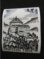 étiquette Hôtel Bagage - Hôtel  Kufstein Tirol Austria Autriche   STEPétiq1 - Hotel Labels