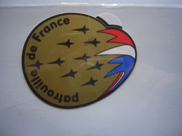 Avion / Airplane / ARMÉE DE L'AIR FRANÇAISE / Alpha Jet / La Patrouille De France / Sticker - 1946-....: Era Moderna