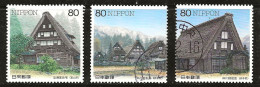 Japon 1999 N° Y&T : 2512 à 2514 Obl. - Used Stamps