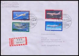 Bund 1980, Mi. 1040-43 FDC - Briefe U. Dokumente