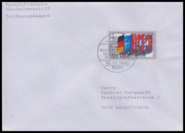 Bund 1980, Mi. 1034 FDC - Cartas & Documentos