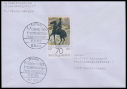 Bund 1978, Mi. 987 FDC - Lettres & Documents