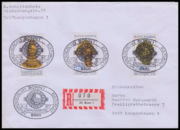 Bund 1977, Mi. 943-45 FDC - Briefe U. Dokumente