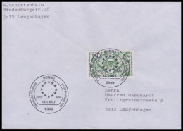 Bund 1977, Mi. 921 FDC - Covers & Documents