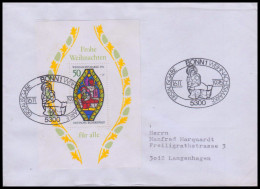 Bund 1976, Mi. Bl. 13 FDC - Briefe U. Dokumente