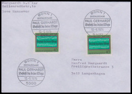 Bund 1976, Mi. 893 FDC - Brieven En Documenten