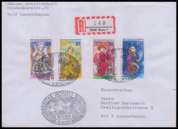 Bund 1976, Mi. 908-11 FDC - Lettres & Documents