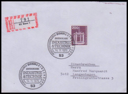 Bund 1975, Mi. 858 FDC - Briefe U. Dokumente
