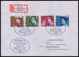 Bund 1975, Mi. 826-29 FDC - Lettres & Documents