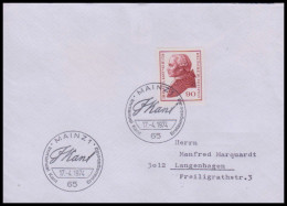 Bund 1974, Mi. 806 FDC - Lettres & Documents