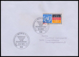 Bund 1973, Mi. 781 FDC - Briefe U. Dokumente