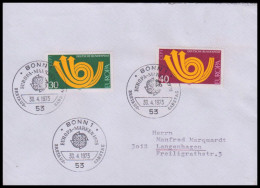 Bund 1973, Mi. 768-69 FDC - Briefe U. Dokumente