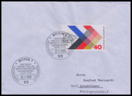 Bund 1973, Mi. 753 FDC - Covers & Documents