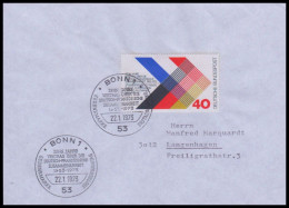Bund 1973, Mi. 753 FDC - Briefe U. Dokumente