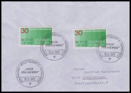 Bund 1972, Mi. 751 FDC - Briefe U. Dokumente
