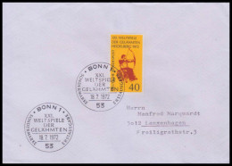 Bund 1972, Mi. 733 FDC - Lettres & Documents