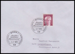 Bund 1972, Mi. 730 FDC - Lettres & Documents