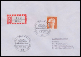 Bund 1972, Mi. 731 FDC - Brieven En Documenten