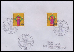 Bund 1971, Mi. 709 FDC - Lettres & Documents