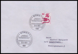Bund 1971, Mi. 699 A FDC - Lettres & Documents