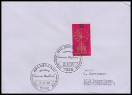 Bund 1971, Mi. 688 FDC - Briefe U. Dokumente