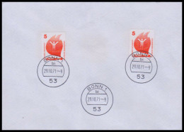 Bund 1971, Mi. 694 A FDC - Cartas & Documentos