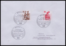 Bund 1971, Mi. 695+98 A FDC - Briefe U. Dokumente